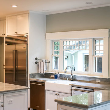 Full Home Custom Cabinets - Kitchen, Living Room, and Laundry Room
