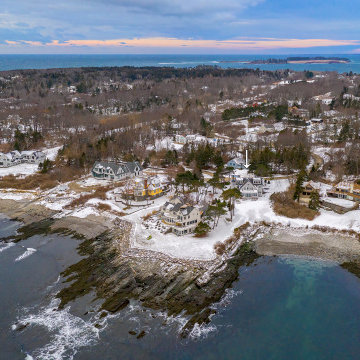 Pristine Waterfront New Construction in Cape Elizabeth