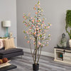 6.5' Cherry Blossom Artificial Tree