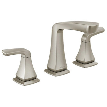 Vesna 1.2 GPM Widespread Bathroom Faucet, Pop-Up Drain Assembly