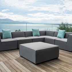 Lavita Furniture - TOFT Outdoor Corner Suite - Outdoor Lounges