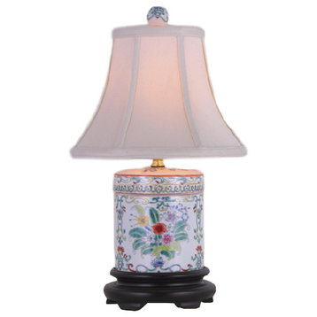 Blossom Porcelain Jar Table Lamp