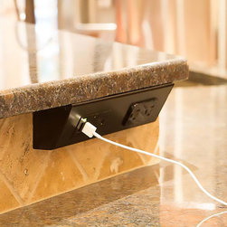 Angle Power Strip- Island - Extension Cords And Power Strips