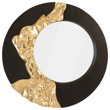 Mercury Mirror, Gold Leaf