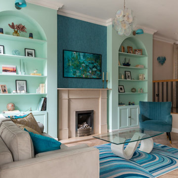 Vibrant Colours House in Teddington
