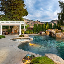 Pool landscaping