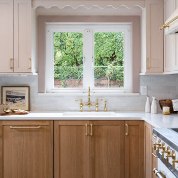 Parisian Charm: A Modern Vintage Kitchen
