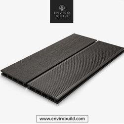 Granite colour Hyperion Composite Decking - Deck Tiles And Planks