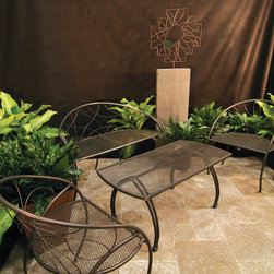 Custom Metal Elements - Outdoor Benches
