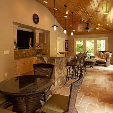 Custom Pool House