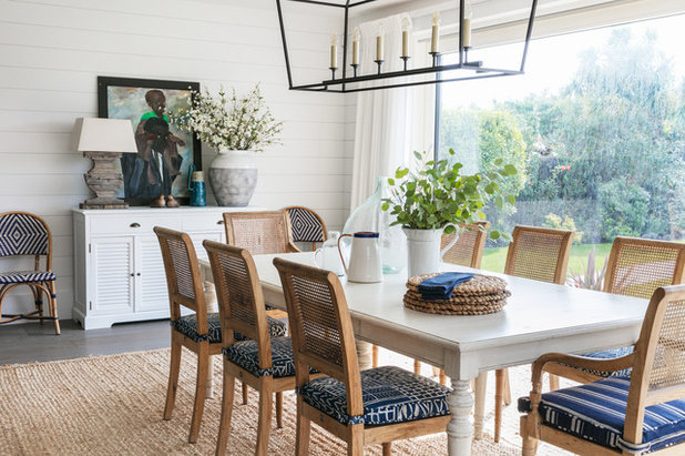 Contemporary Dining Room by Lisette Voute Designs