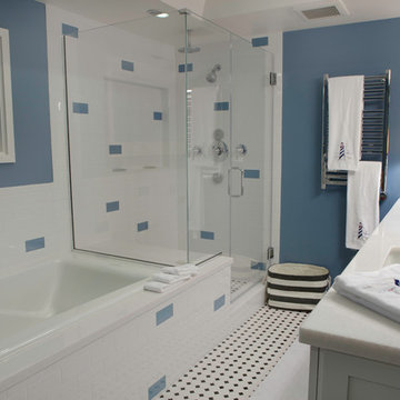 Toluca Lake CA Guest Bedroom/Bathroom Suite After