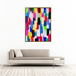 Jelly Bean #32, 2017, acrylic on canvas, 48" x 36" (121.9 x 91.4 cm) - Paintings