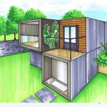 maison container