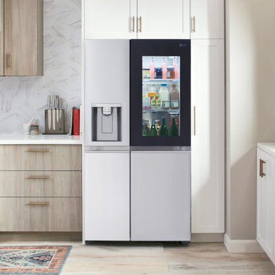 LG’s InstaView side-by-side refrigerators