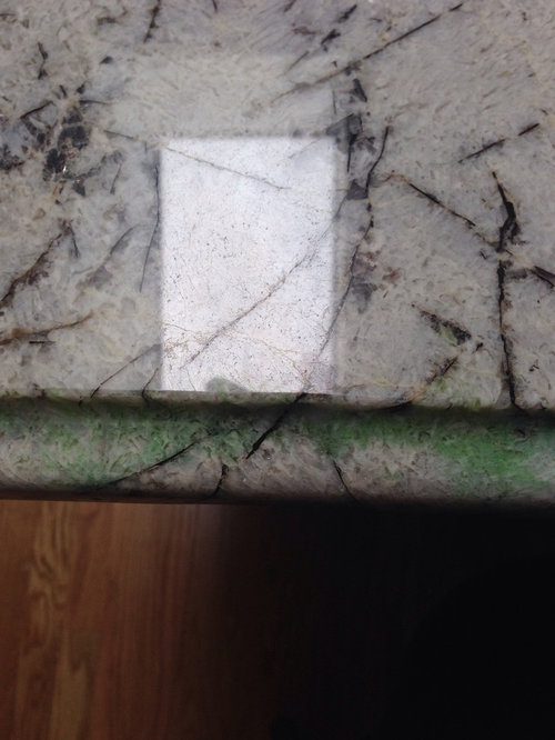 My Granite Is Turning Green Houzz