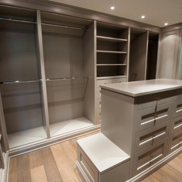Master Closet, Built in Cabinetry, Contemporary Design