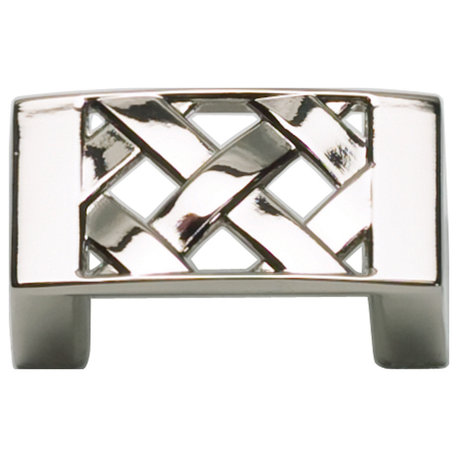 Atlas Homewares, Lattice Knob, Polished Nickel