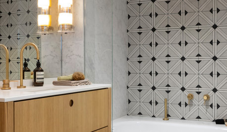 12 manières d'intégrer le style art déco dans la salle de bains
