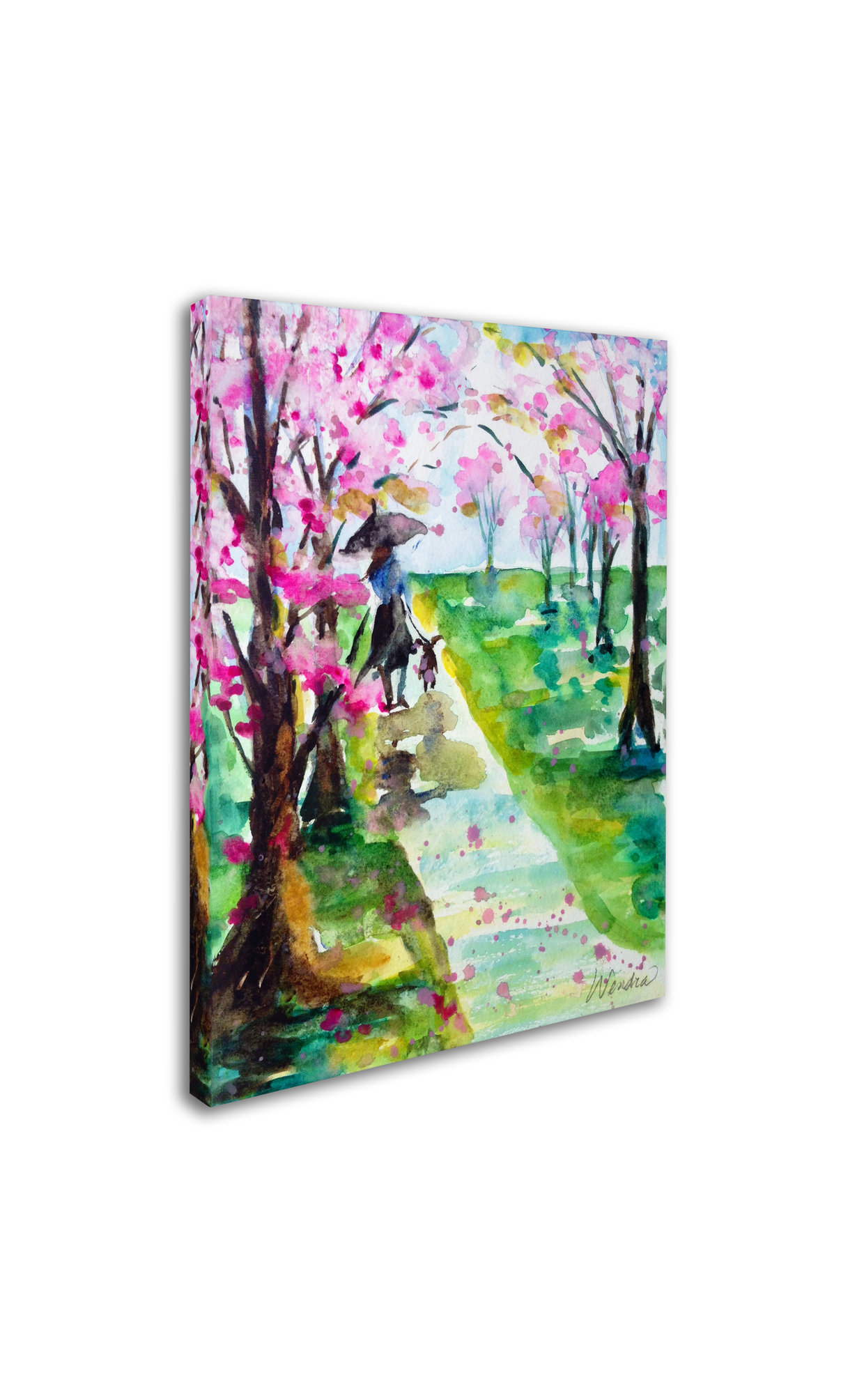 Wendra 'Best Friends' Canvas Art, 35x47