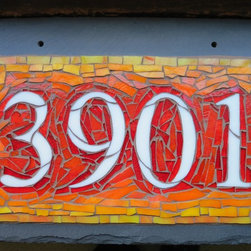 Nutmeg Designs - Colorful House Numbers - House Numbers