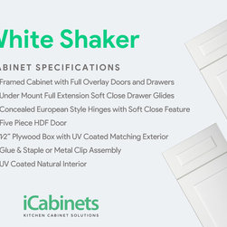 White Shaker - Kitchen Cabinetry