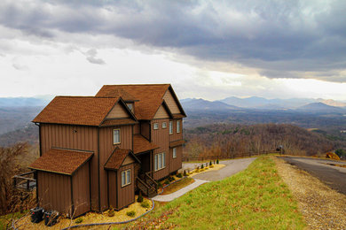 Inspiration for a craftsman exterior home remodel in Charlotte