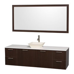 Amare Wall Mounted Bathroom Vanities Sets - Products