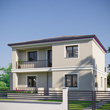 RENDERING ESTERNI LUXURY VILLA