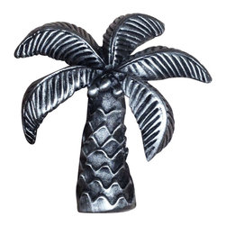 Dartefax - Palm Tree Knob, Oil Rub Bronze - Cabinet And Drawer Knobs