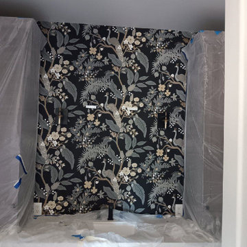 Bathroom wallpaper installation Oregon City, OR