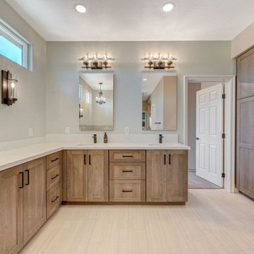 Enterprise Rustic Farmhouse Master Bathroom