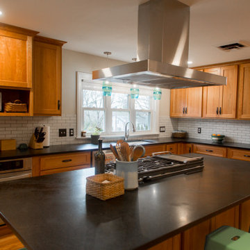 Cherry Wood Kitchen