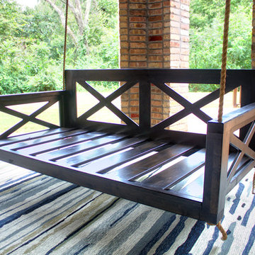 Outdoor Custom Twin or Crib Mattress Bed Porch Swing Daybeds