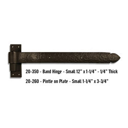 Gate Band Hinges - Brackets