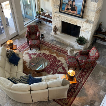 Staying warm and cozy inspired by our Serapi Rug because baby its cold outside!