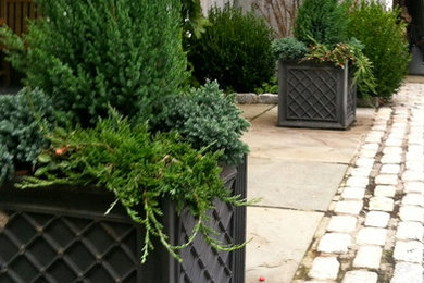 Design ideas for a traditional landscaping in New York.