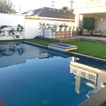 Contemporary Beach Cottage Pool House