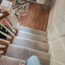 Stair railing and runner