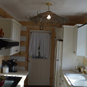 Knotty PIne Kitchen