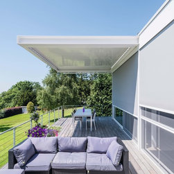 Freestanding terrace cover for residential patio - Awnings