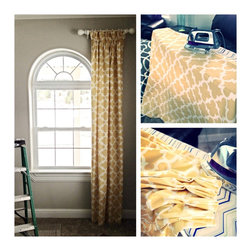 Custom Window Treatments - Curtain Rods