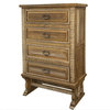Crafters and Weavers Westwood 5 Drawer Chest / Highboy Dresser