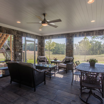 Sunroom Addition, Screened in porch and patio