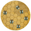 Rug, Momeni, Lil Mo Whimsy, LMJ15, Honeycomb Gold, 5'x7', 21499