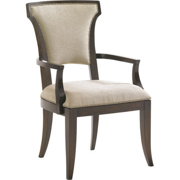 Seneca Upholstered Arm Chair - Natural