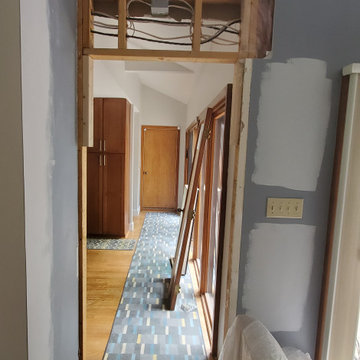 Chapel Hill - 2019 - Expanding openings altering load bearing walls with Headers