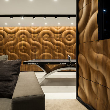 Entertainment room of a private house