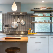kitchen island, countertops, cabinetry...