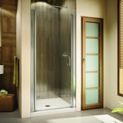 Fleurco Banyo Sevilla In-Line 70 33" - 35" Frameless Pivot Door E3335-70 - Bath Products